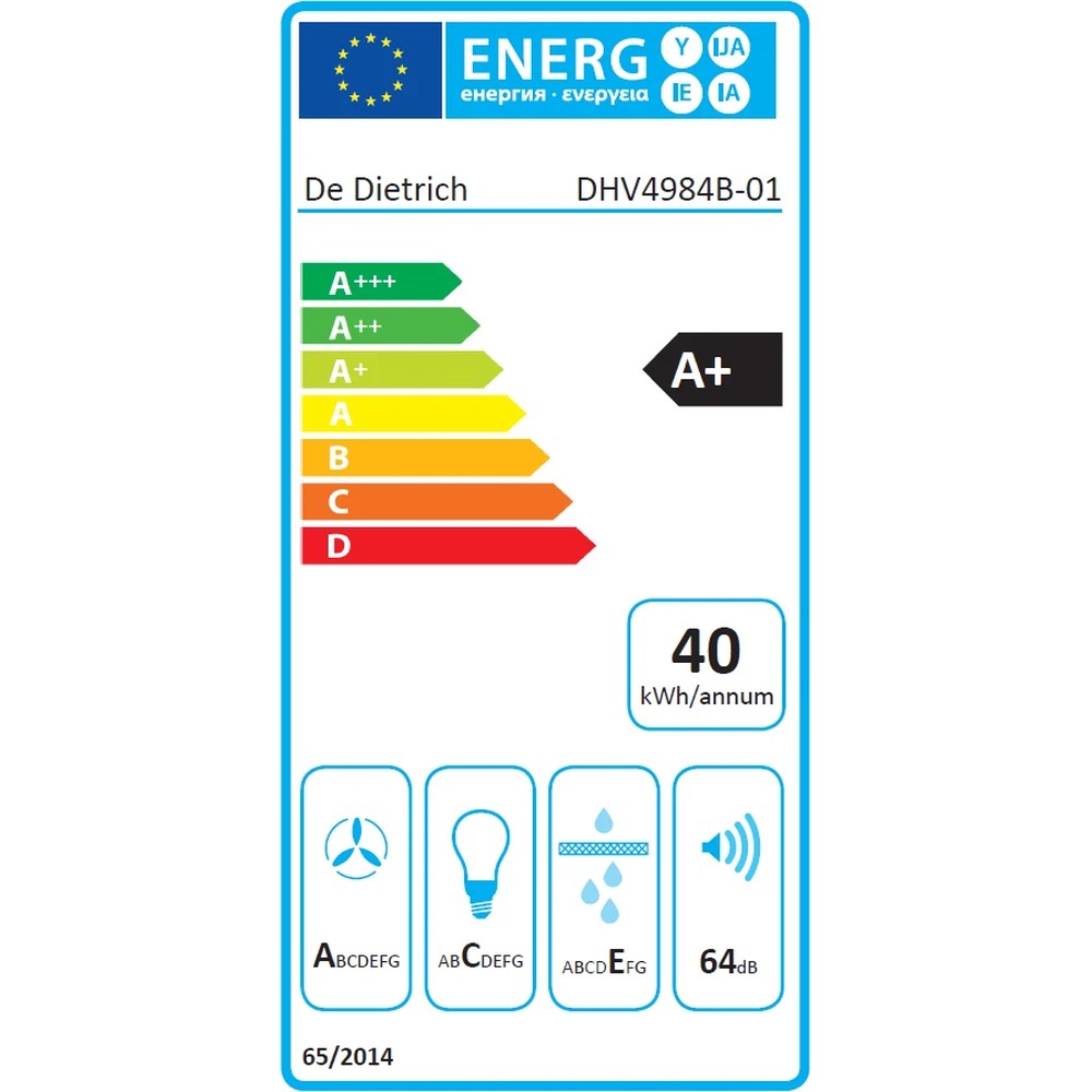 Витяжка De Dietrich DHV4984B - изображение 5